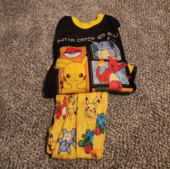 Pokemon Pajamas Pokemon Pajama Set Poshmark